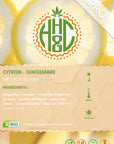 Infusion Citron Gingembre Bio / Vrac Pro - Happy Hemp & Co