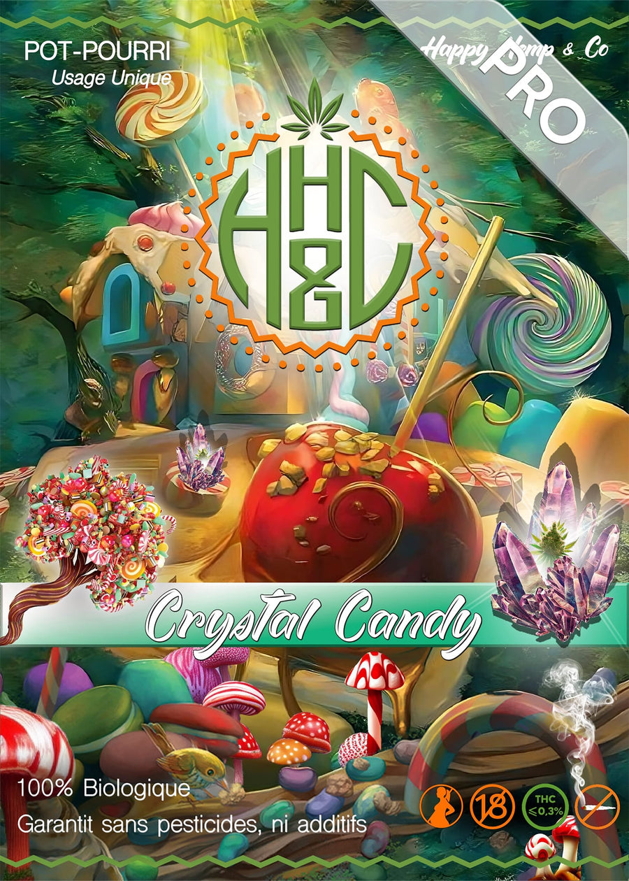 Crystal Candy - Indoor / Vrac Pro - Happy Hemp & Co