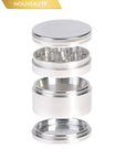 Grinder Aluminium - Happy Hemp & Co
