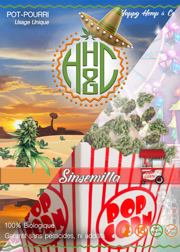 Pop Corn Sinsemilla - GreenHouse / Vrac Pro - Happy Hemp & Co