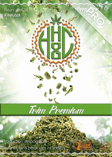 Trim Premium - Fleurs de CBD / Vrac Pro - Happy Hemp & Co