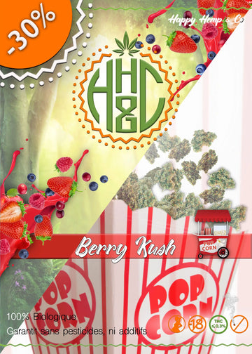 Pop Corn Berry Kush - GreenHouse - Happy Hemp & Co