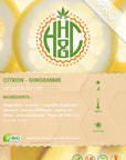 Infusion Citron Gingembre Bio / Pro - Happy Hemp & Co